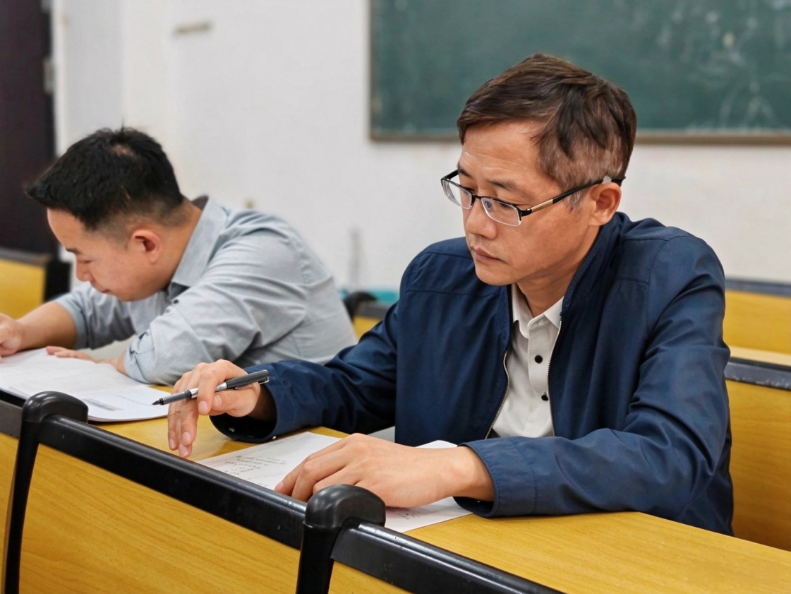 陈益林深入思政课教学一线听课指导