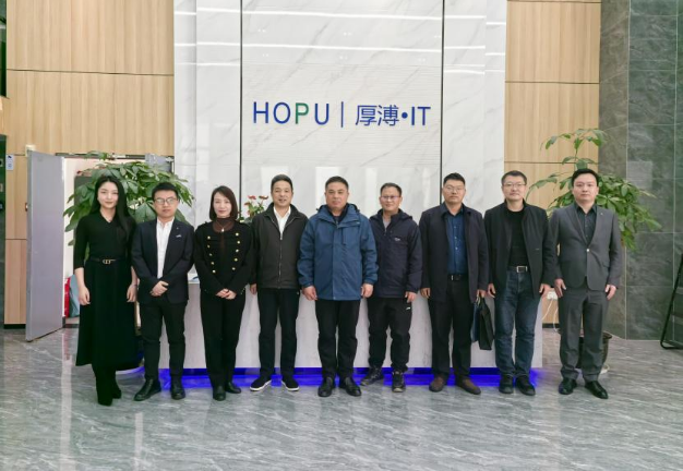 万友良带队到湖南厚溥公司调研